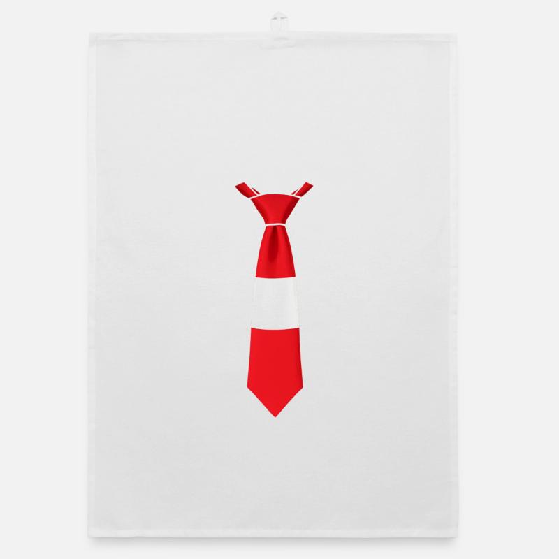 Cravate Lettonie – Conception du drapeau Torchon bio