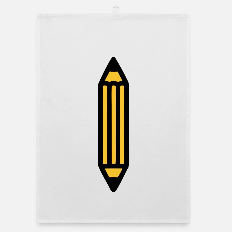 Art d’auteur au crayon Torchon bio