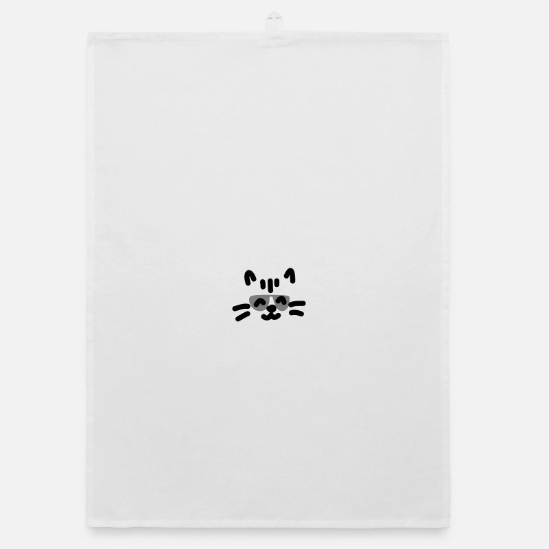 Cool Cat Katze Organic dish towel