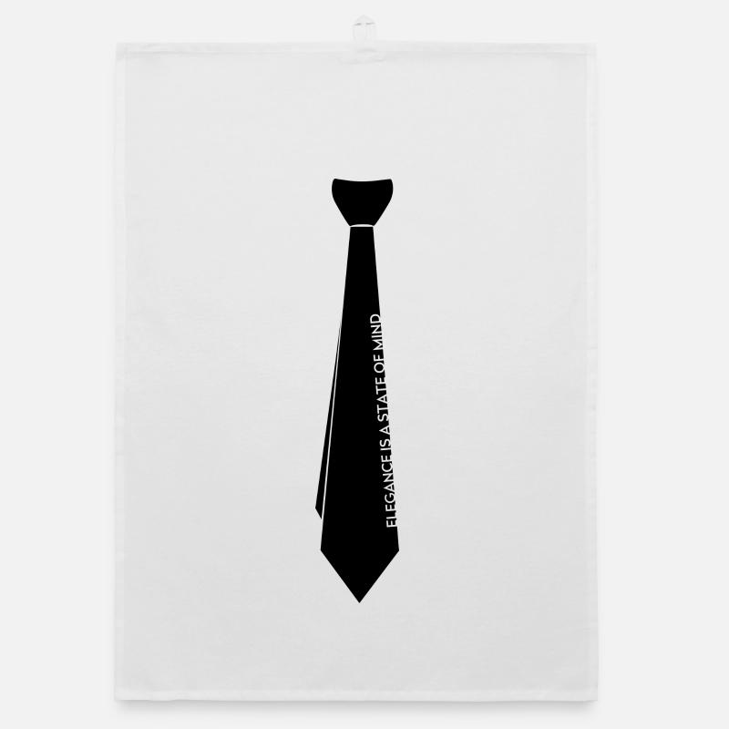elegant tie Organic dish towel