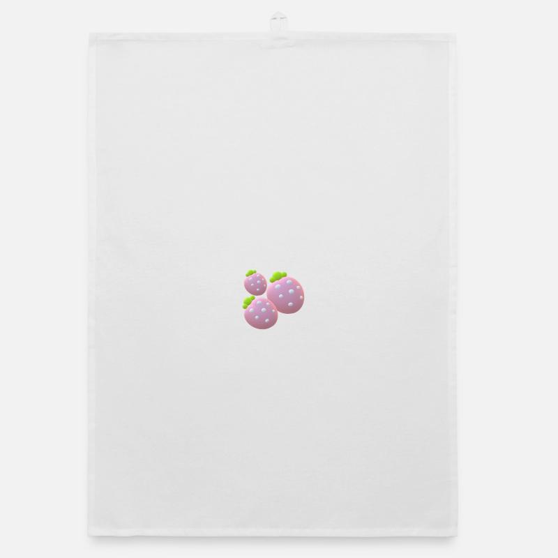 Erdbeeren... Organic Geschirrtuch