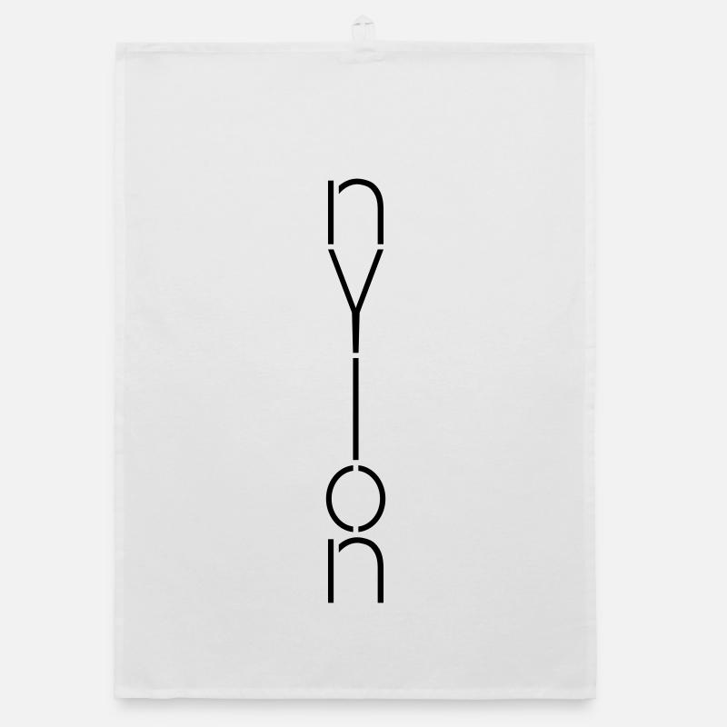 Nylon - Organic Geschirrtuch - Weiß