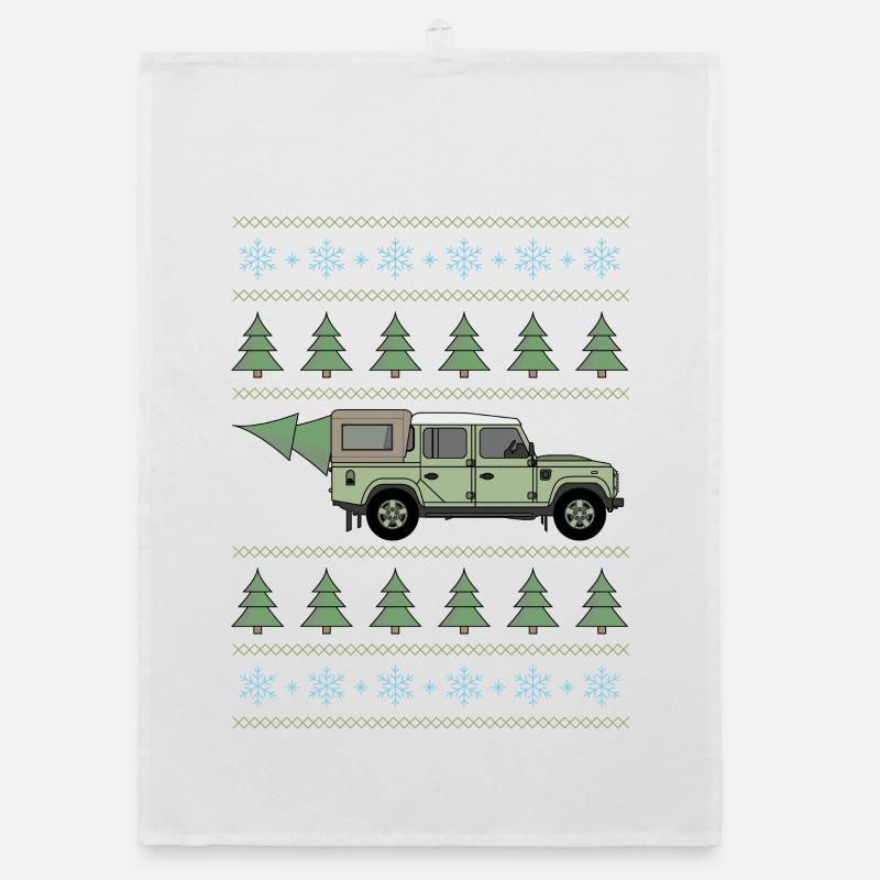Defender Pickup - Tree Organic dish towel
