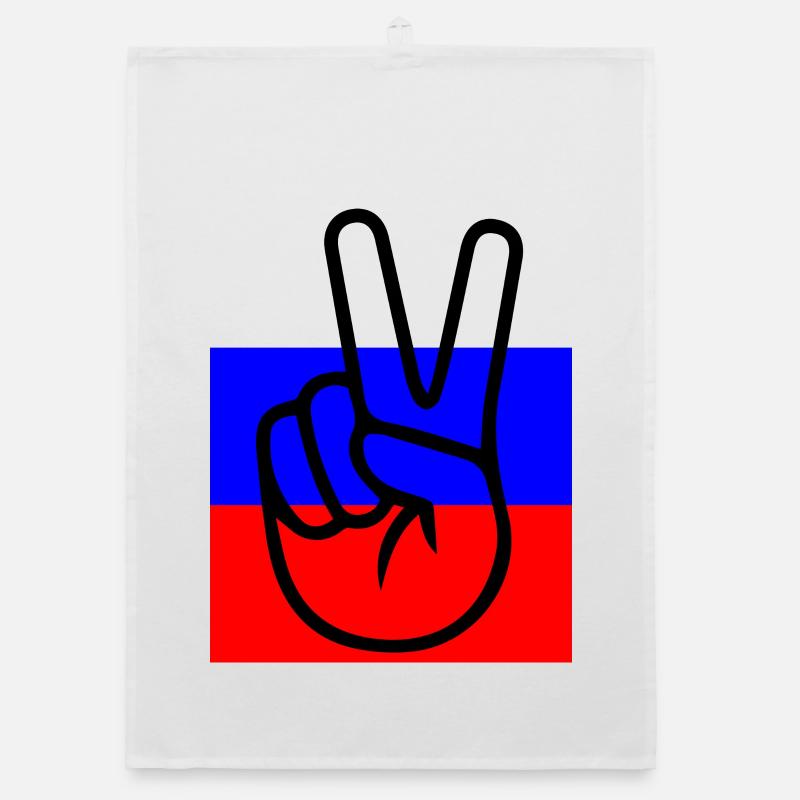 Paix avec la Russie Torchon bio