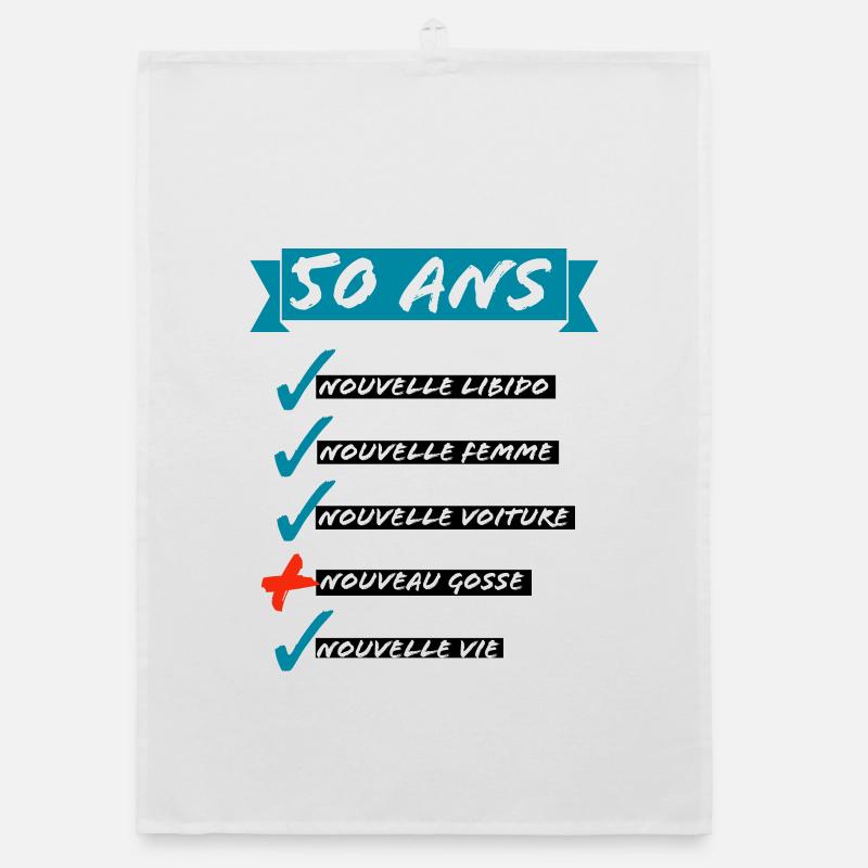50 ans- Nouvelle libido  Torchon bio