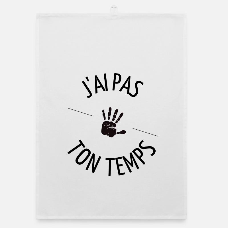 J'ai pas ton temps ! Torchon bio
