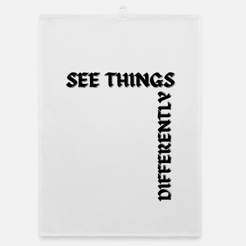 See things differently Organic Geschirrtuch