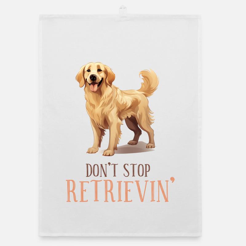 N’arrêtez pas Retrievin' Torchon bio