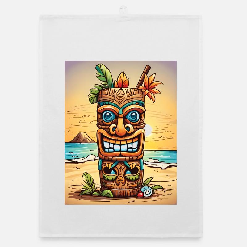 Tiki Statue Torchon bio