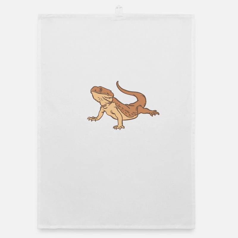 Bartagame - Organic Geschirrtuch - Weiß
