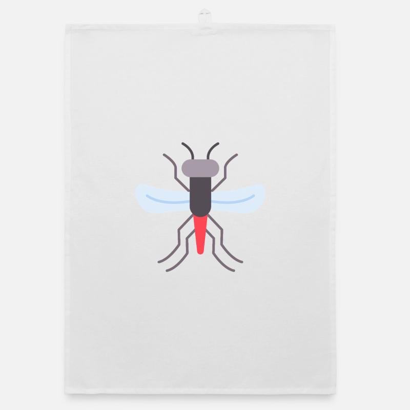 Scheming mosquitoes Organic dish towel