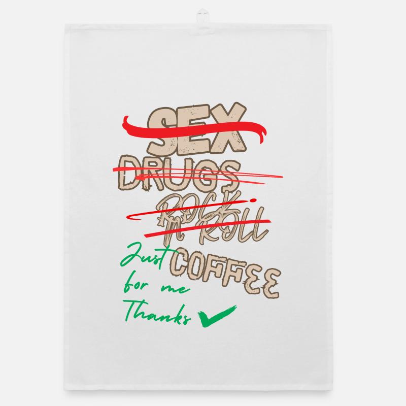 Just coffe for Me Organic dish towel