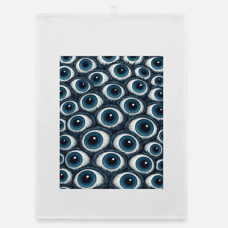 Motif oculaire Torchon bio