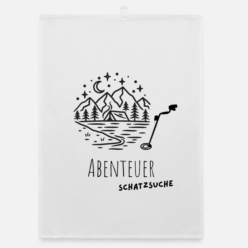 Abenteuer_Schatzsuche_Wald Organic dish towel