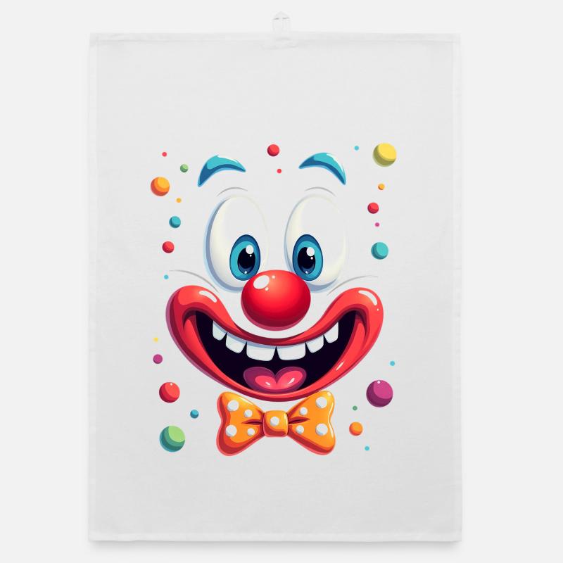 Déguisement de clown de carnaval Carnaval Carnaval Torchon bio