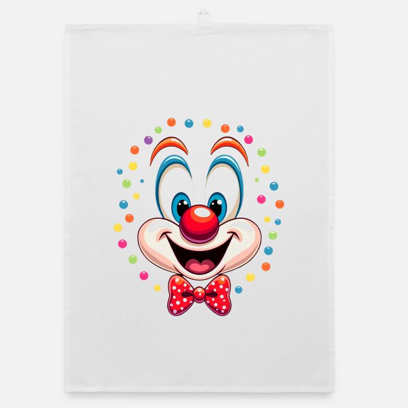Déguisement de clown de carnaval Carnaval Carnaval Torchon bio