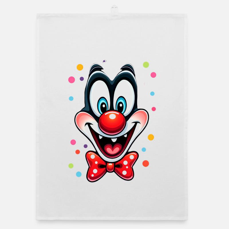 Carnival Clown Costume Carnival Carnival Organic dish towel