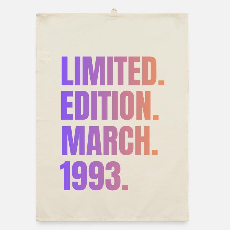 Édition Limitée Mars 1993 Torchon bio