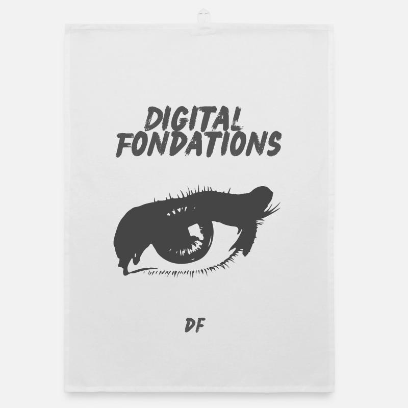 DF - Organic Geschirrtuch - Weiß