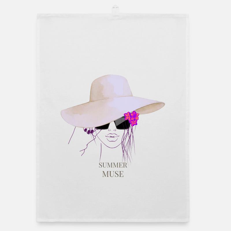 Summer M U S E. Dein Sommer. Dein Style. Organic Geschirrtuch
