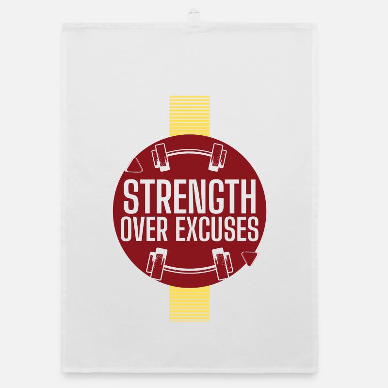 Force Surpasse les Excuses Torchon bio