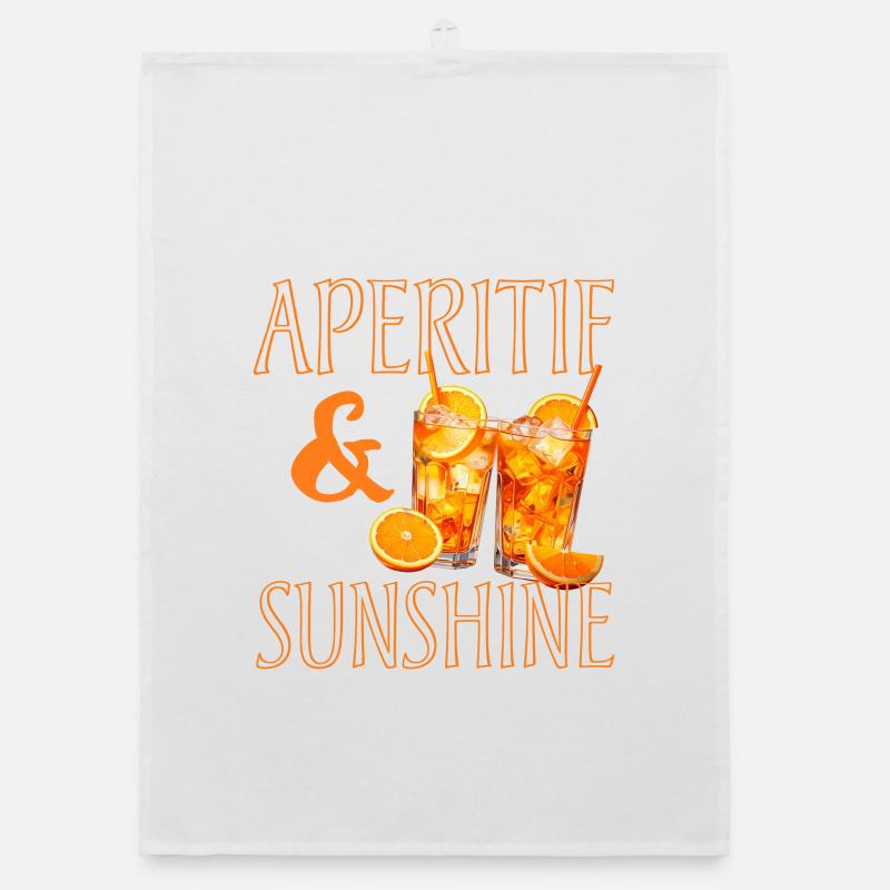 Apéritif & Rayon de soleil Torchon bio
