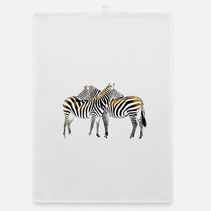 Zebra Organic dish towel