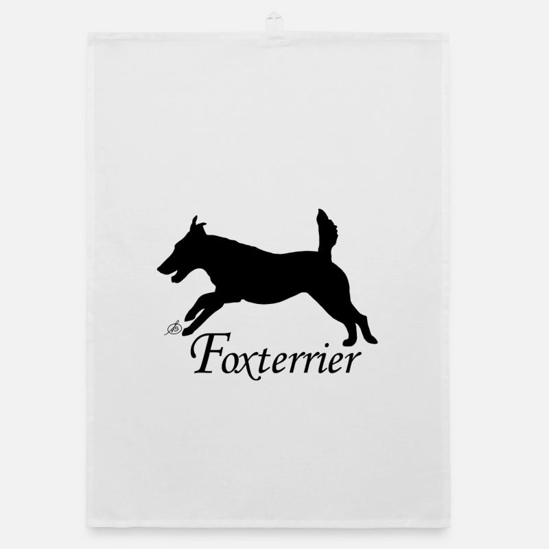Foxterrier Organic Geschirrtuch