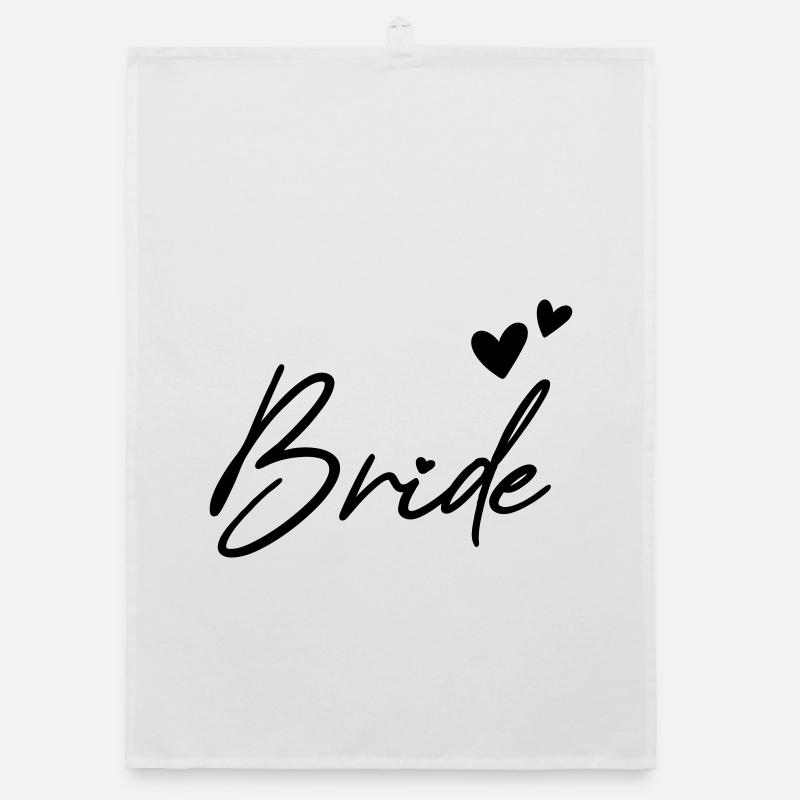 BRIDE Bachelor Party Organic dish towel