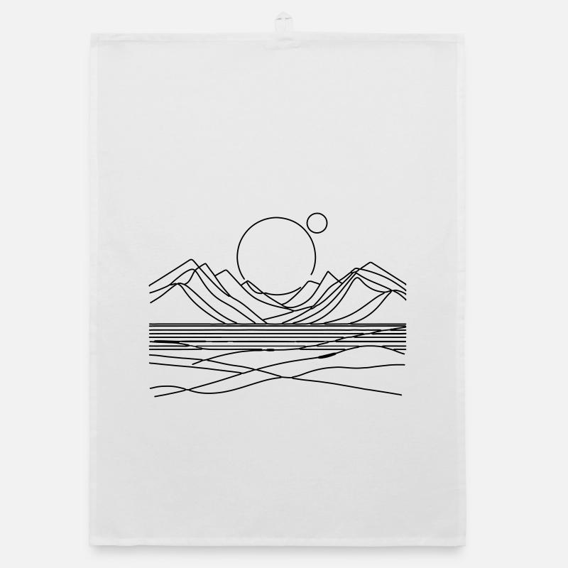 Sunrise Organic dish towel