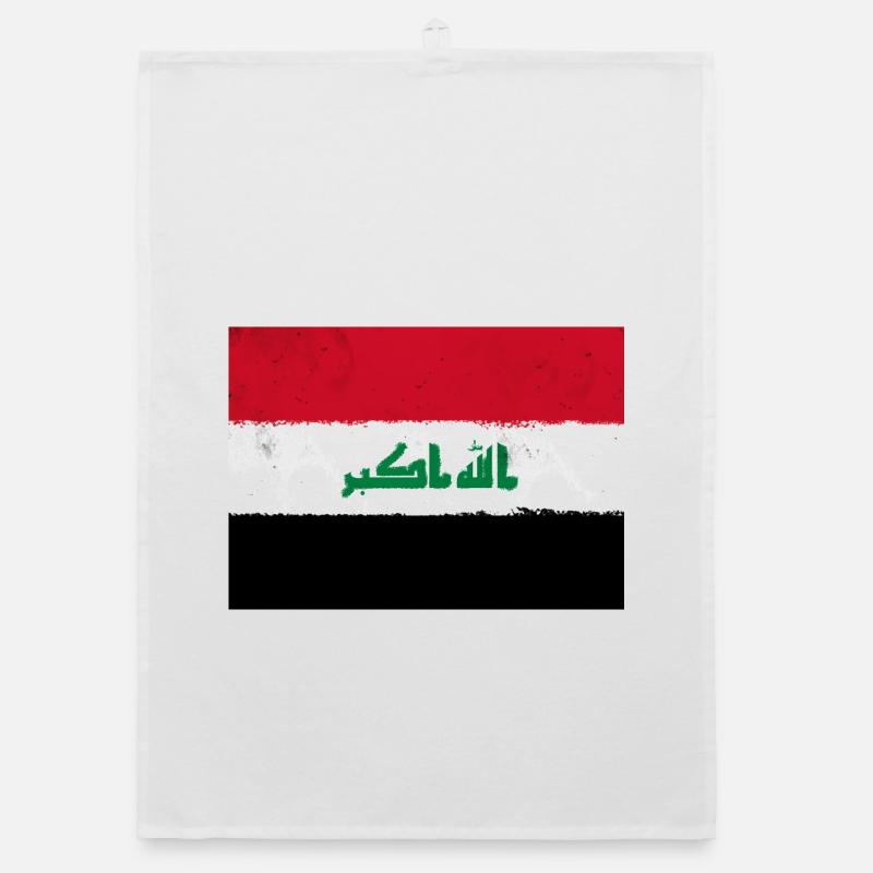 Drapeau de l’Irak Torchon bio