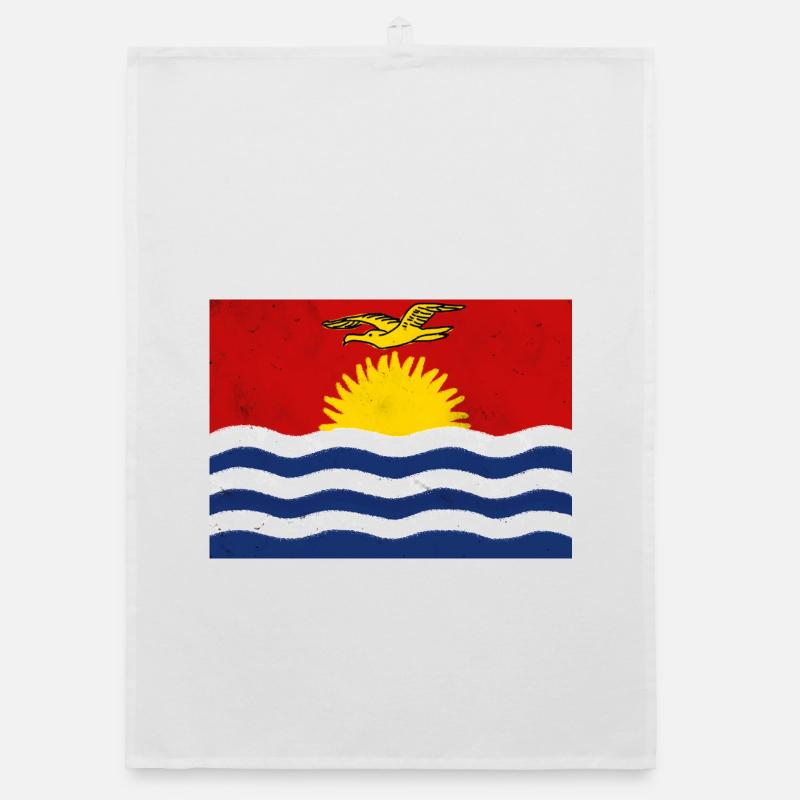 Drapeau de Kiribati Torchon bio