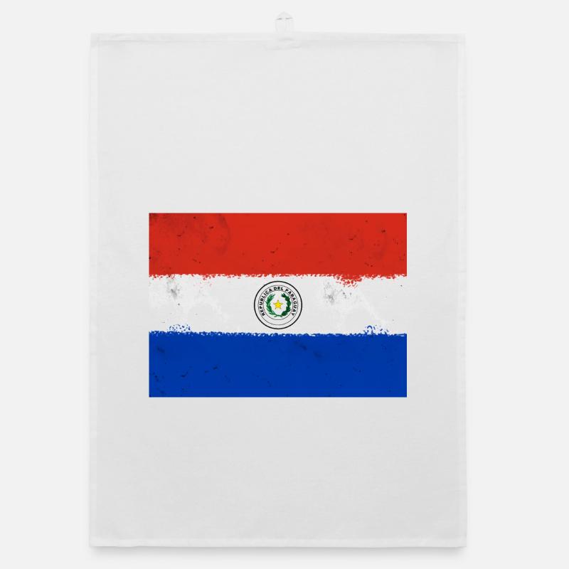 Drapeau du Paraguay Torchon bio