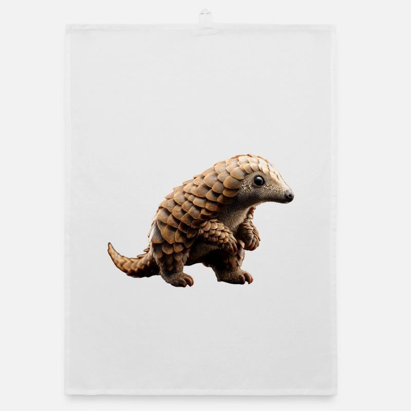 Pangolin Pangolin Pine Cone Pangolins Organic dish towel