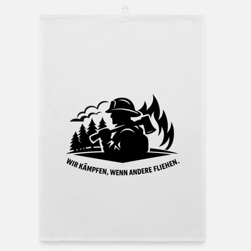 Wildlandfire Organic Geschirrtuch