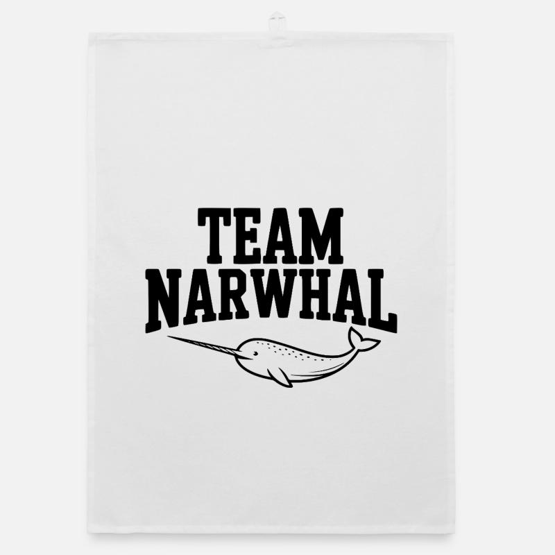 Team Narwhal Organic Geschirrtuch