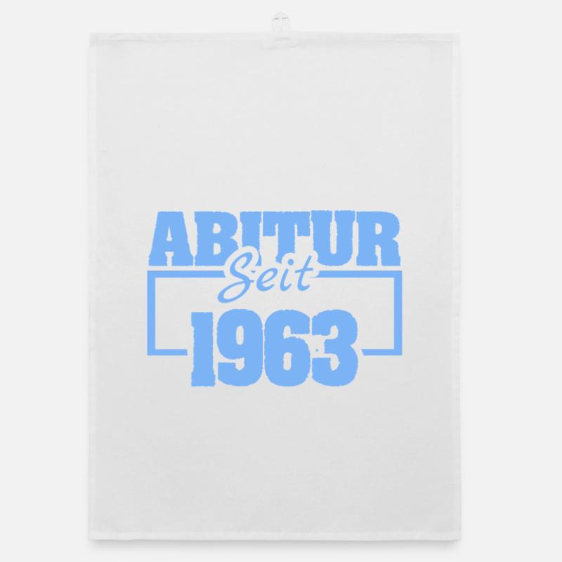 Abiturient 1963 Organic Geschirrtuch