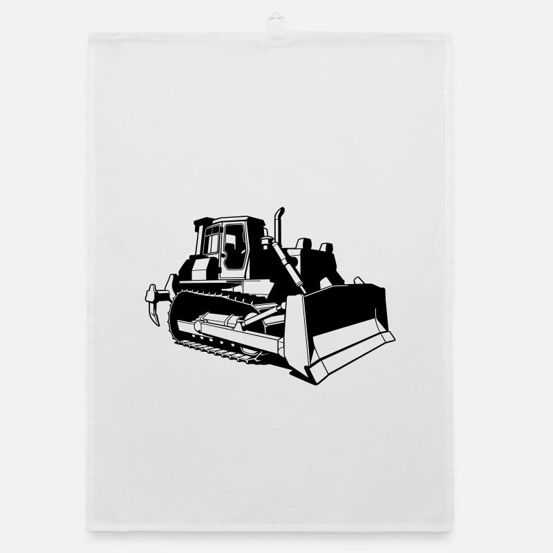 Bulldozer Organic Geschirrtuch