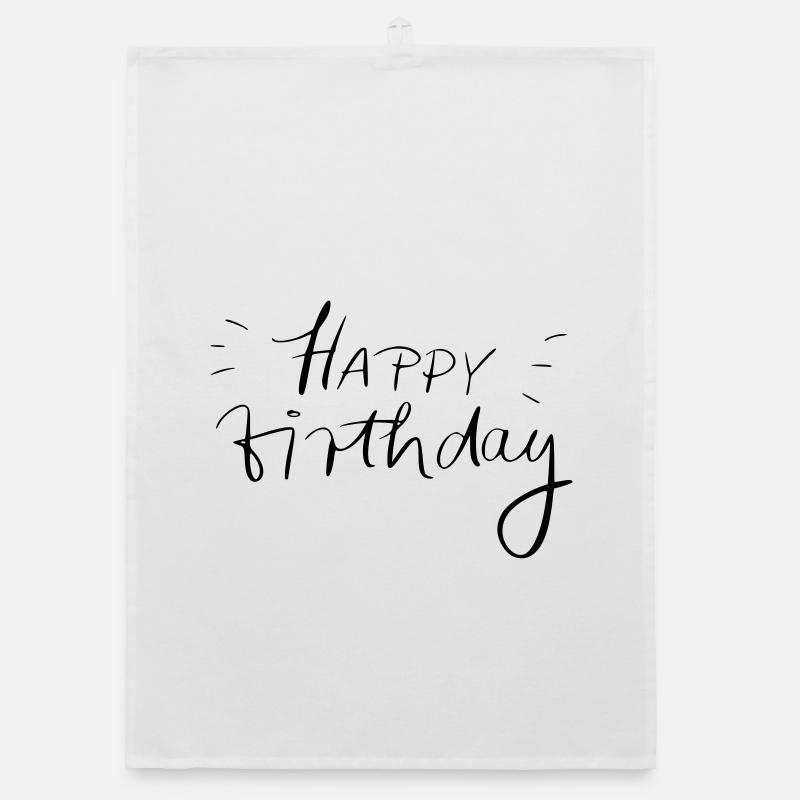 Joyeux anniversaire Torchon bio