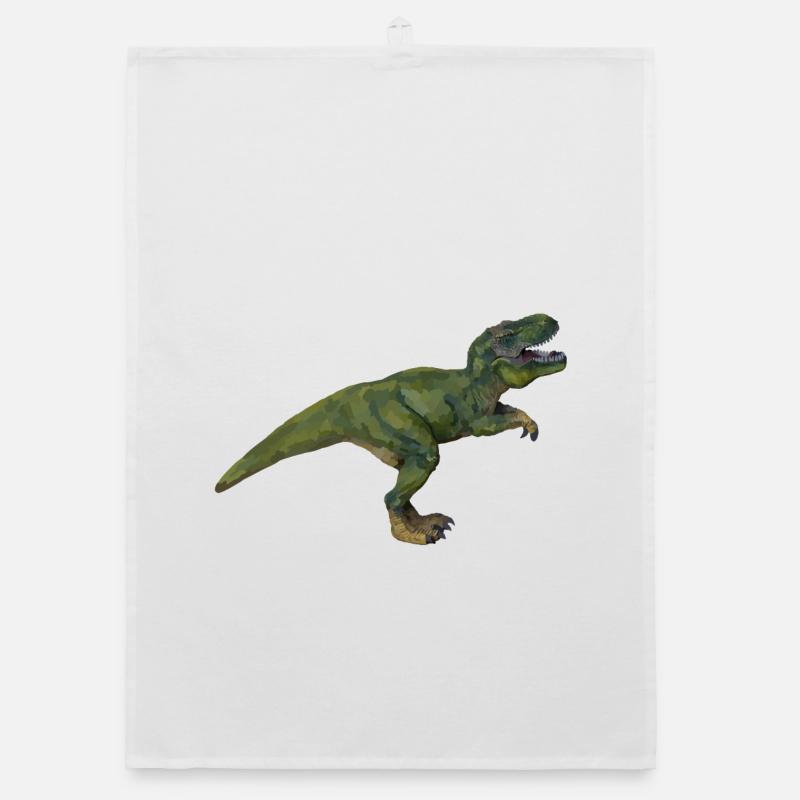 Tom T-Rex Organic dish towel