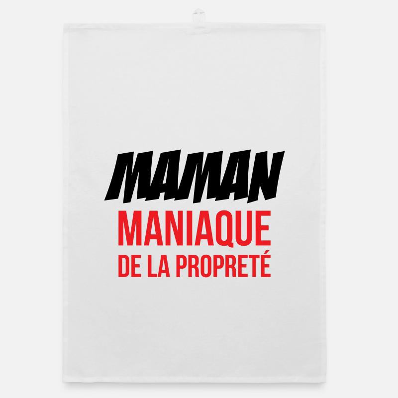 Maman maniaque de la propreté ! Torchon bio