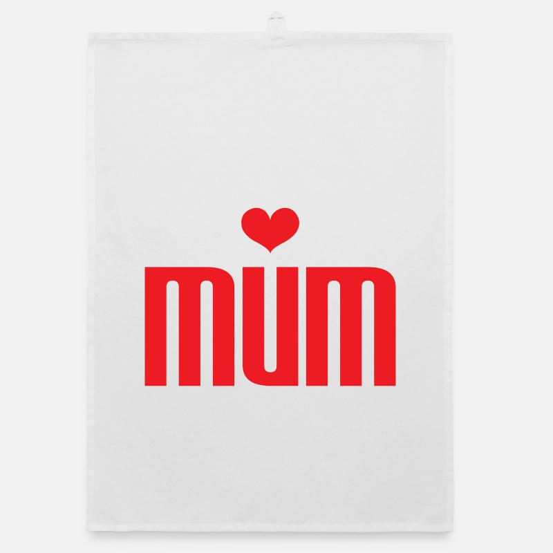 Maman d'Amour - Muttertag Organic Geschirrtuch