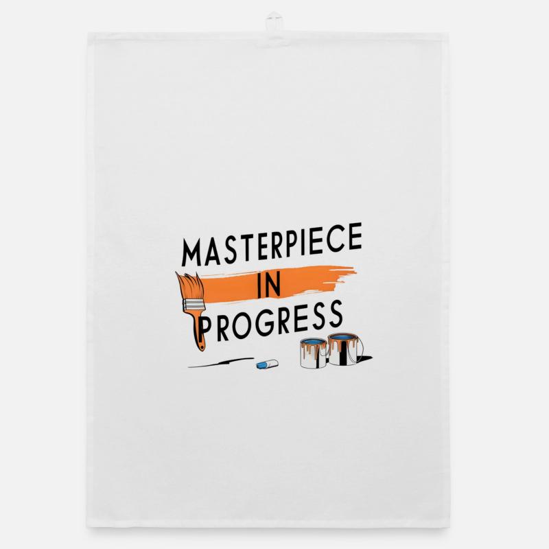 Masterpiece in Progress Organic dish towel