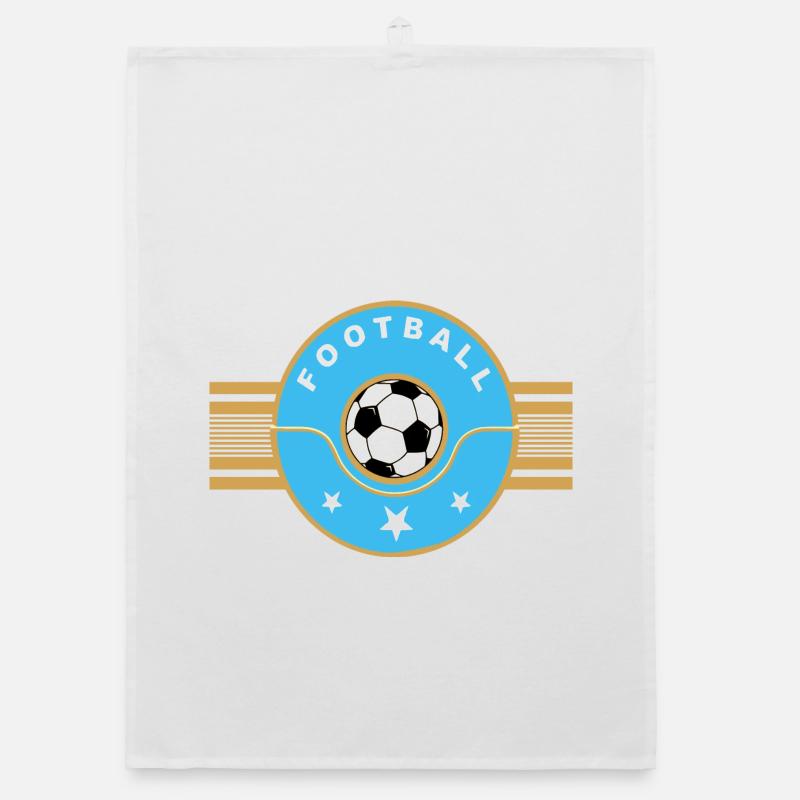 Fußball Organic Geschirrtuch