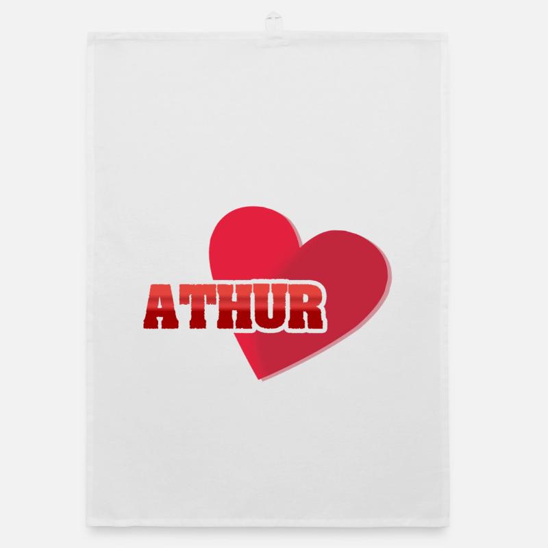 Athur as a given name Organic dish towel