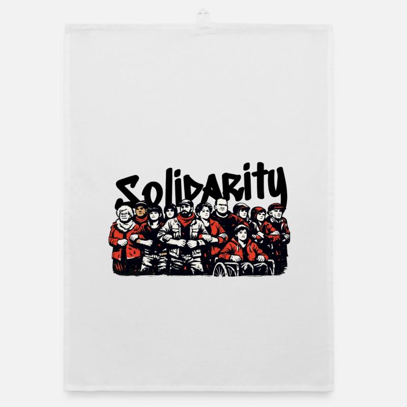 Solidarité communautaire antifasciste Torchon bio