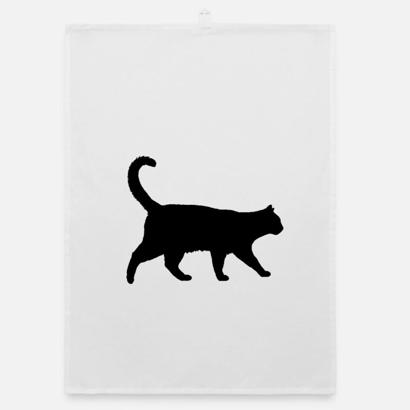 Cat Organic dish towel