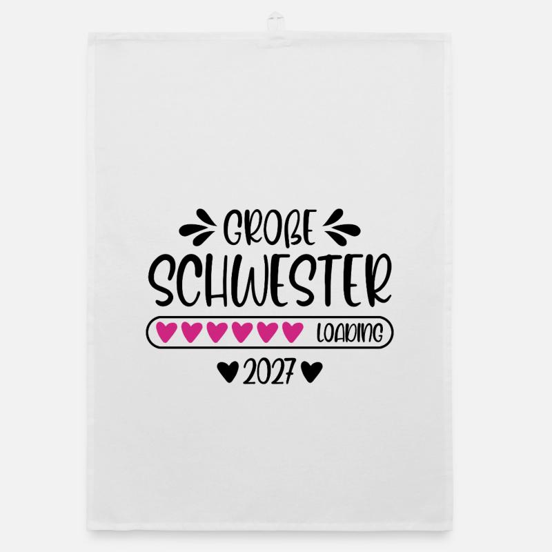 Große Schwester 2027 loading Organic Geschirrtuch