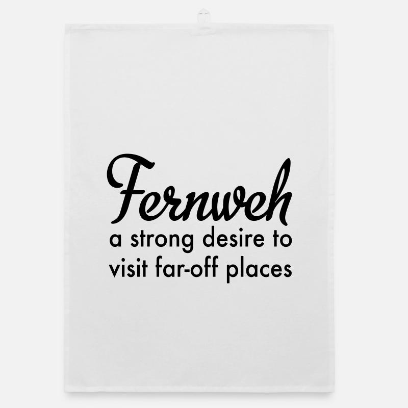 Fernweh Organic Geschirrtuch