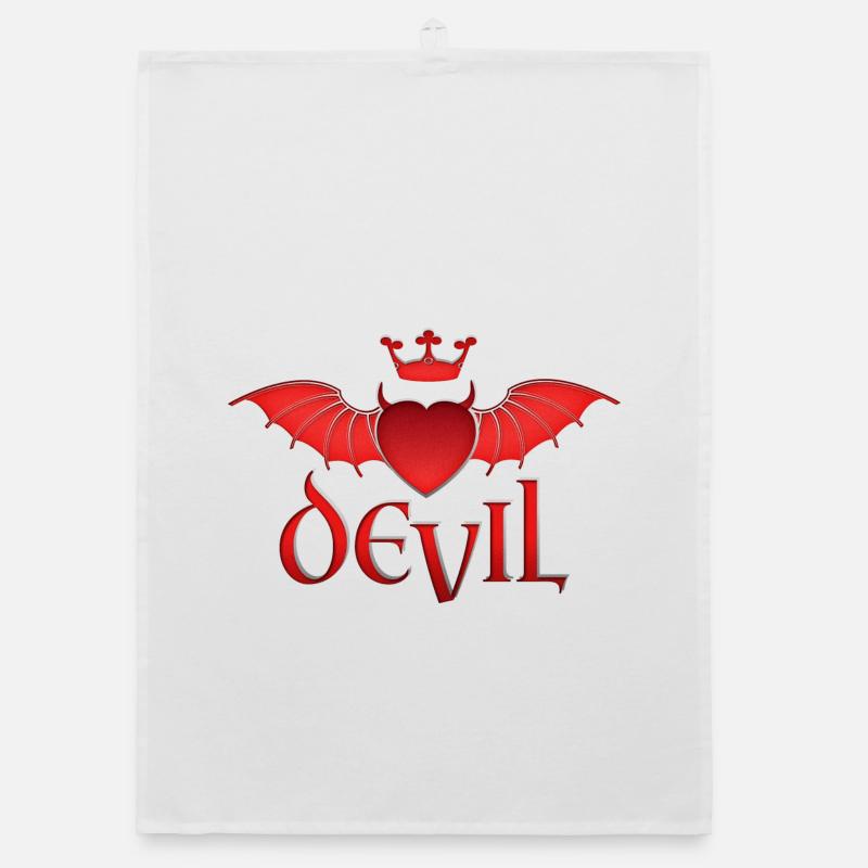 Angel & Devil Organic dish towel